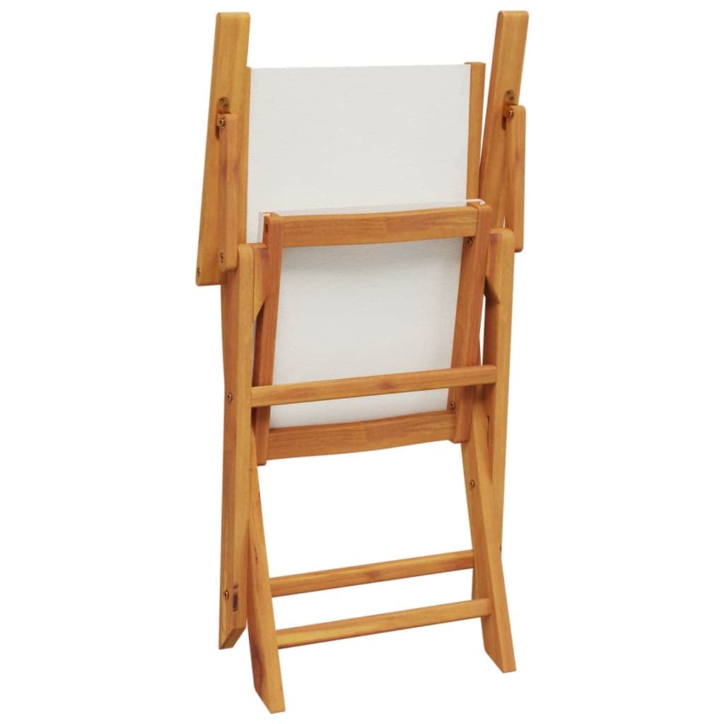 Refined 3 Piece Bistro Set Cream Home Decor Accent Outdoor Living