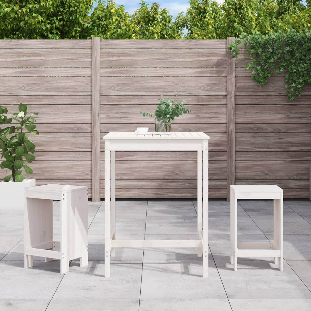 Refined 3 Piece Garden Bar Set Home Decor Accent Urban Style