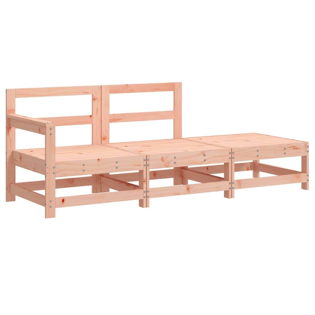 Refined 3 Piece Garden Lounge Set Garden Gathering Patio Relax