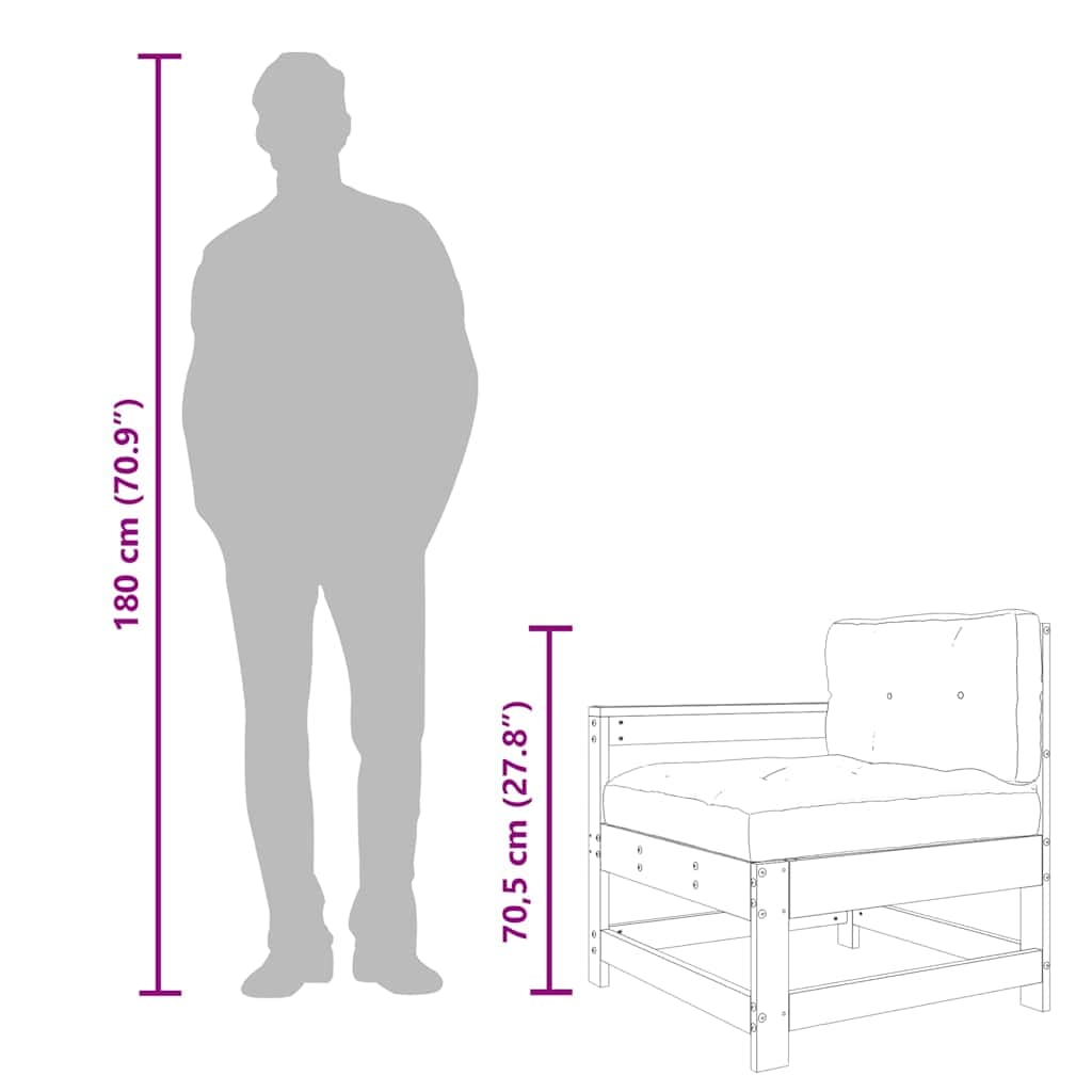 Refined 3 Piece Garden Lounge Set Garden Gathering Patio Relax