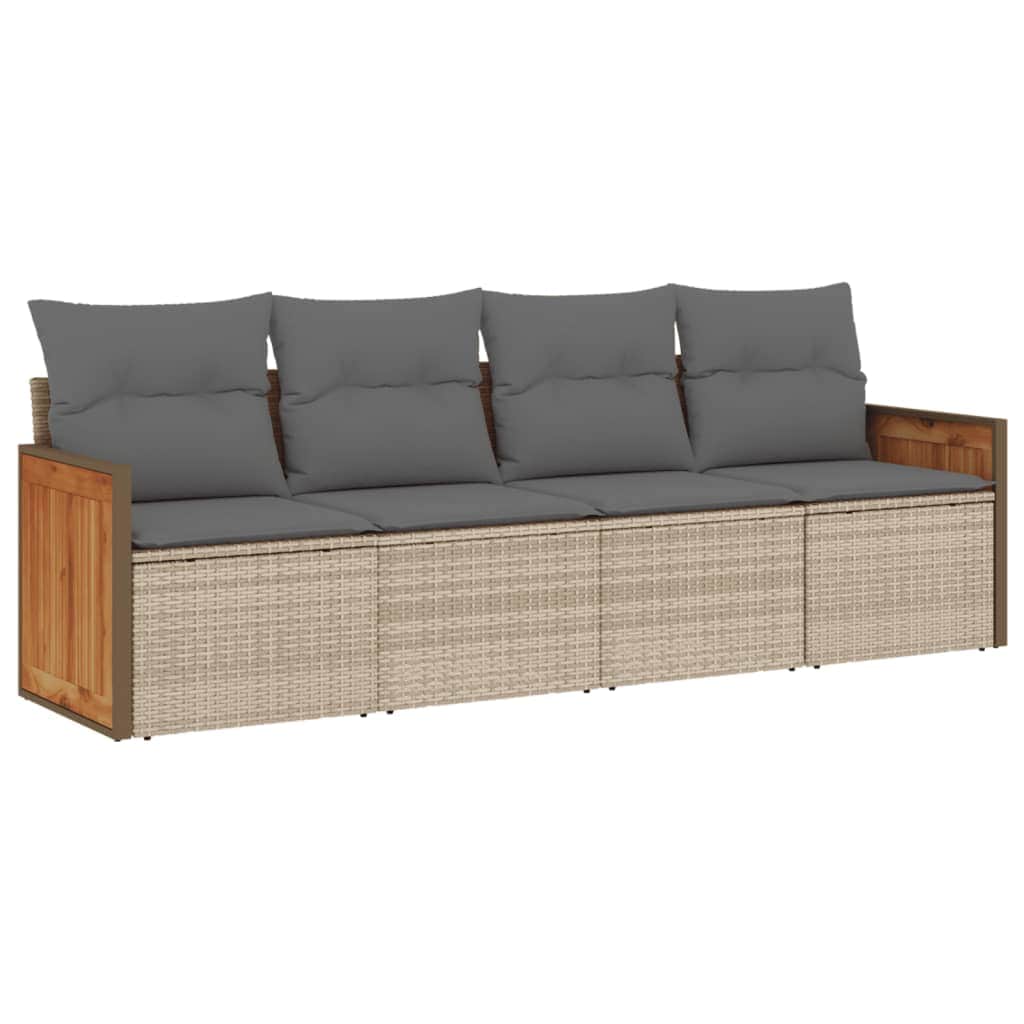 Refined 4 Piece Garden Sofa Set Living Space Upgrade Summer