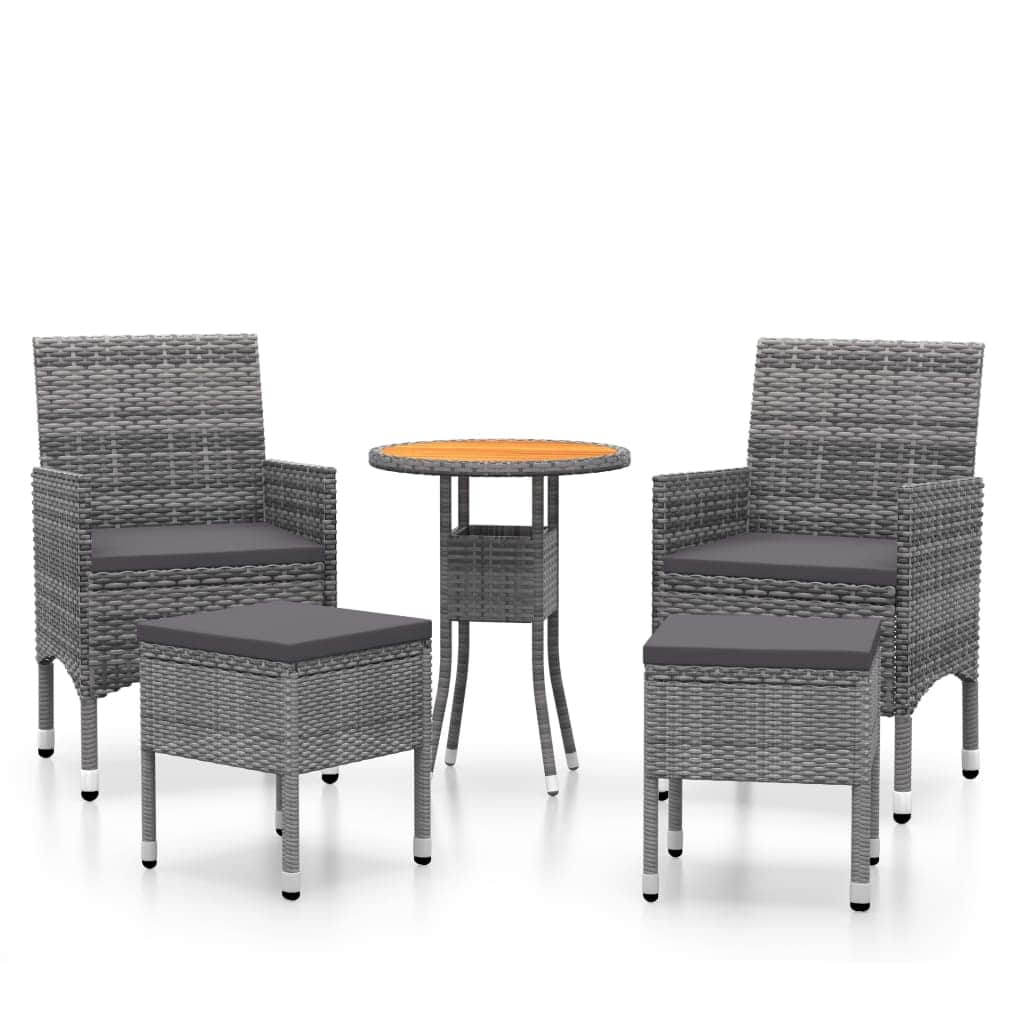 Refined 5 Piece Garden Lounge Set Home Decor Accent Evening