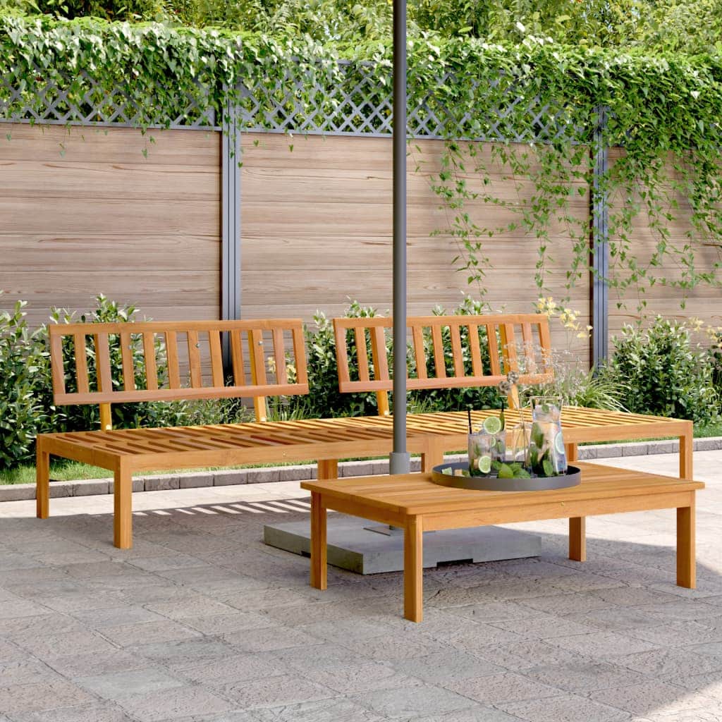 Refined Garden Pallet Middle Sofas 2 Daily Living Essential Garden Leisure