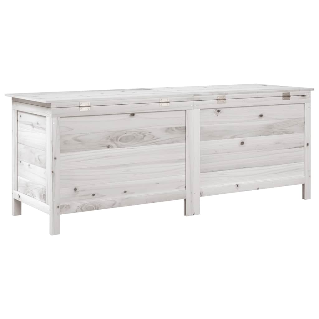 Refined Garden Storage Box White 150x50x56.5 Lounge Area Summer