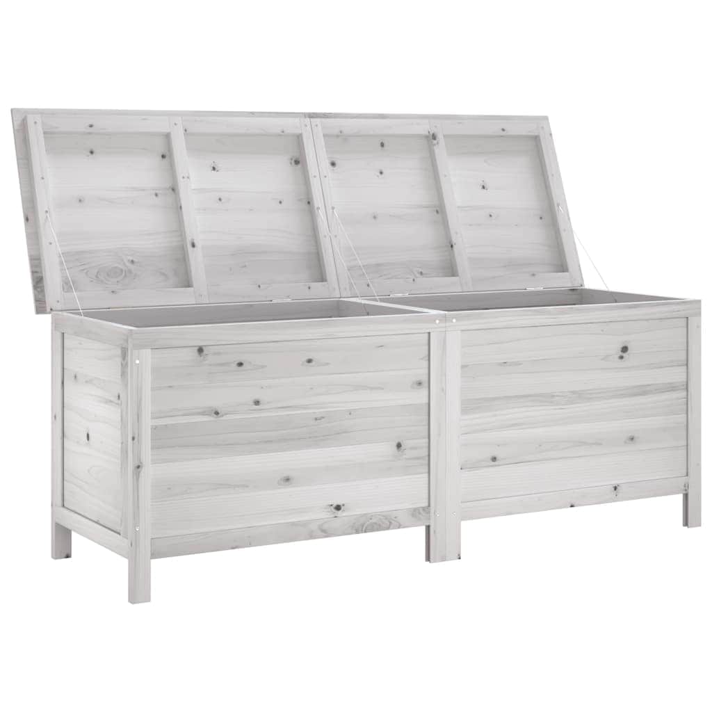 Refined Garden Storage Box White 150x50x56.5 Lounge Area Summer