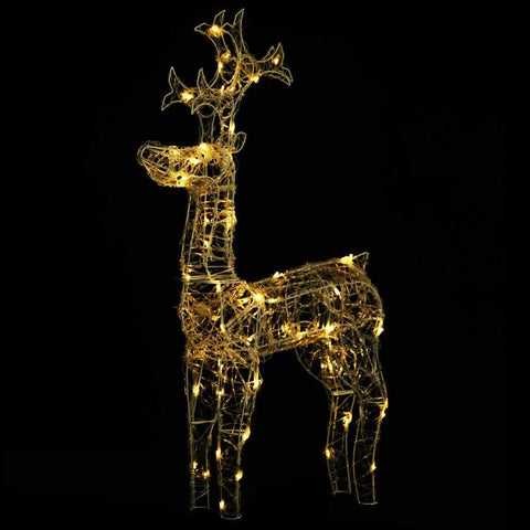 Reindeer Christmas Decoration 90 LEDs Acrylic
