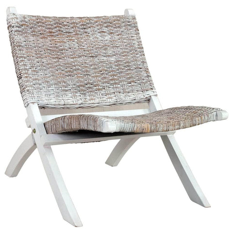 Relaing Chair White Natural