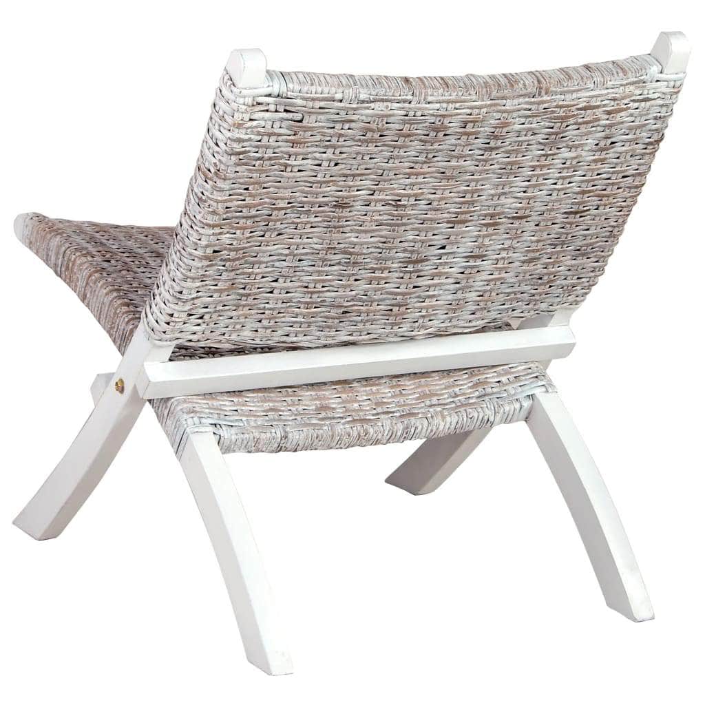 Relaing Chair White Natural