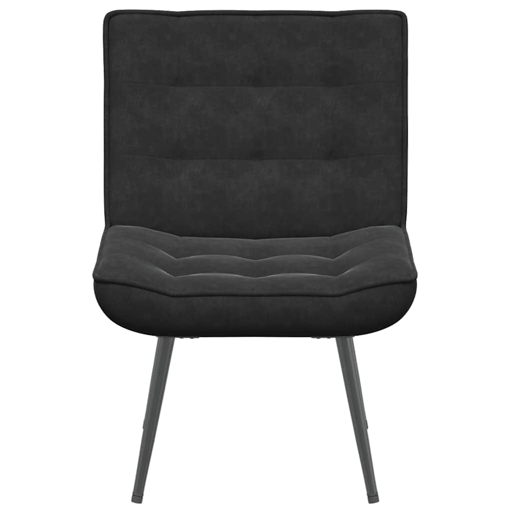 32QV - Relaxing Chair Black Velvet