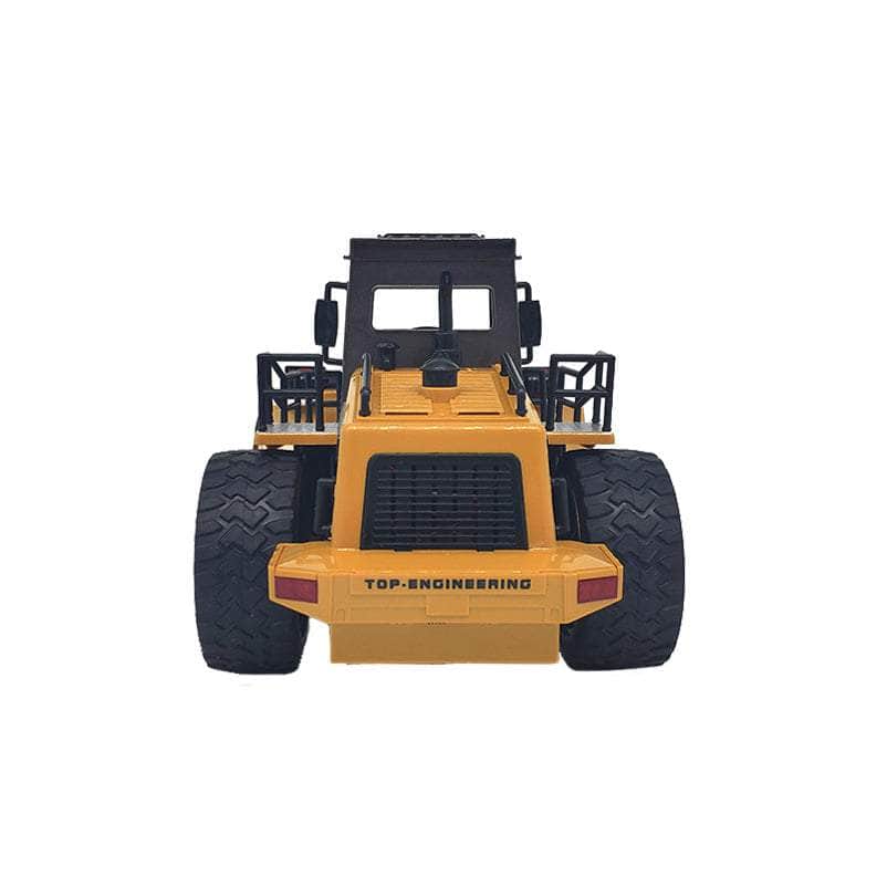 Remote Control Model Bulldozer Truck (Yellow), Driving Cab And Scoop
