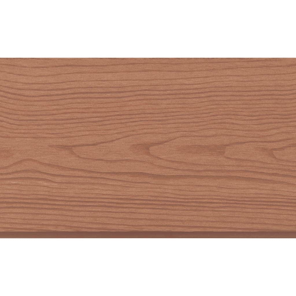 Replacement Fence Boards 9 pcs WPC 170 cm Brown - Simple deals