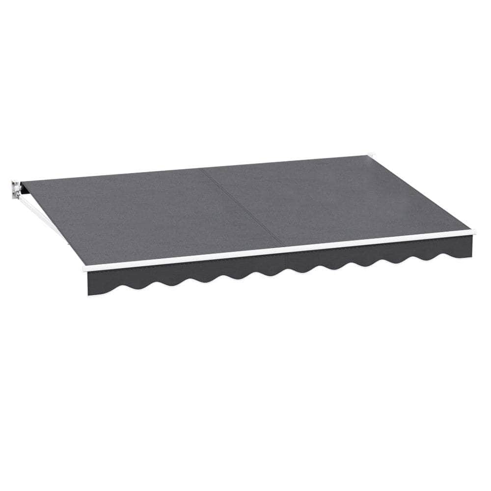 Retractable Folding Arm Awning Manual Sunshade