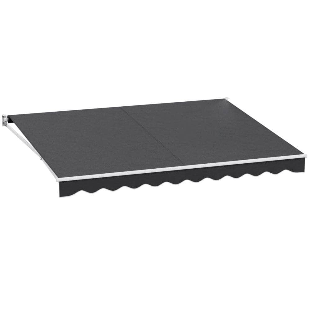 Retractable Folding Arm Awning Manual Sunshade