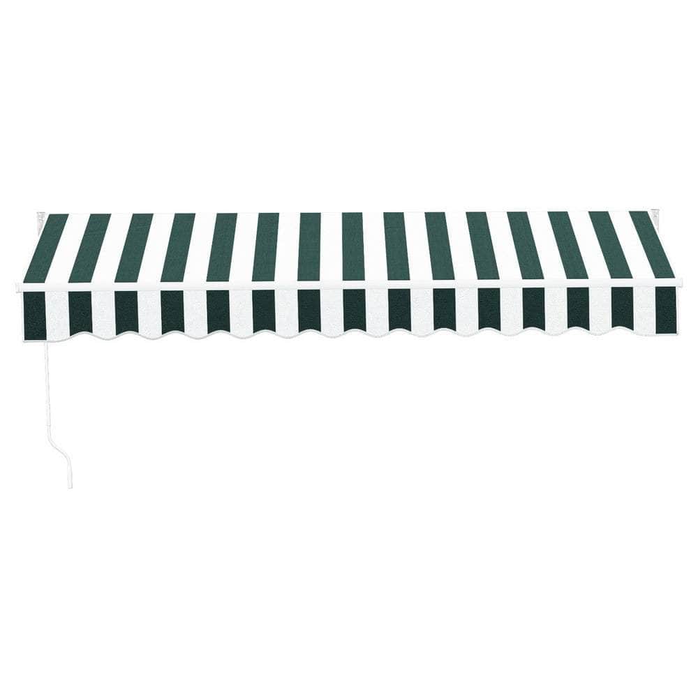 Retractable Folding Arm Awning Manual Sunshade 3Mx2.5M