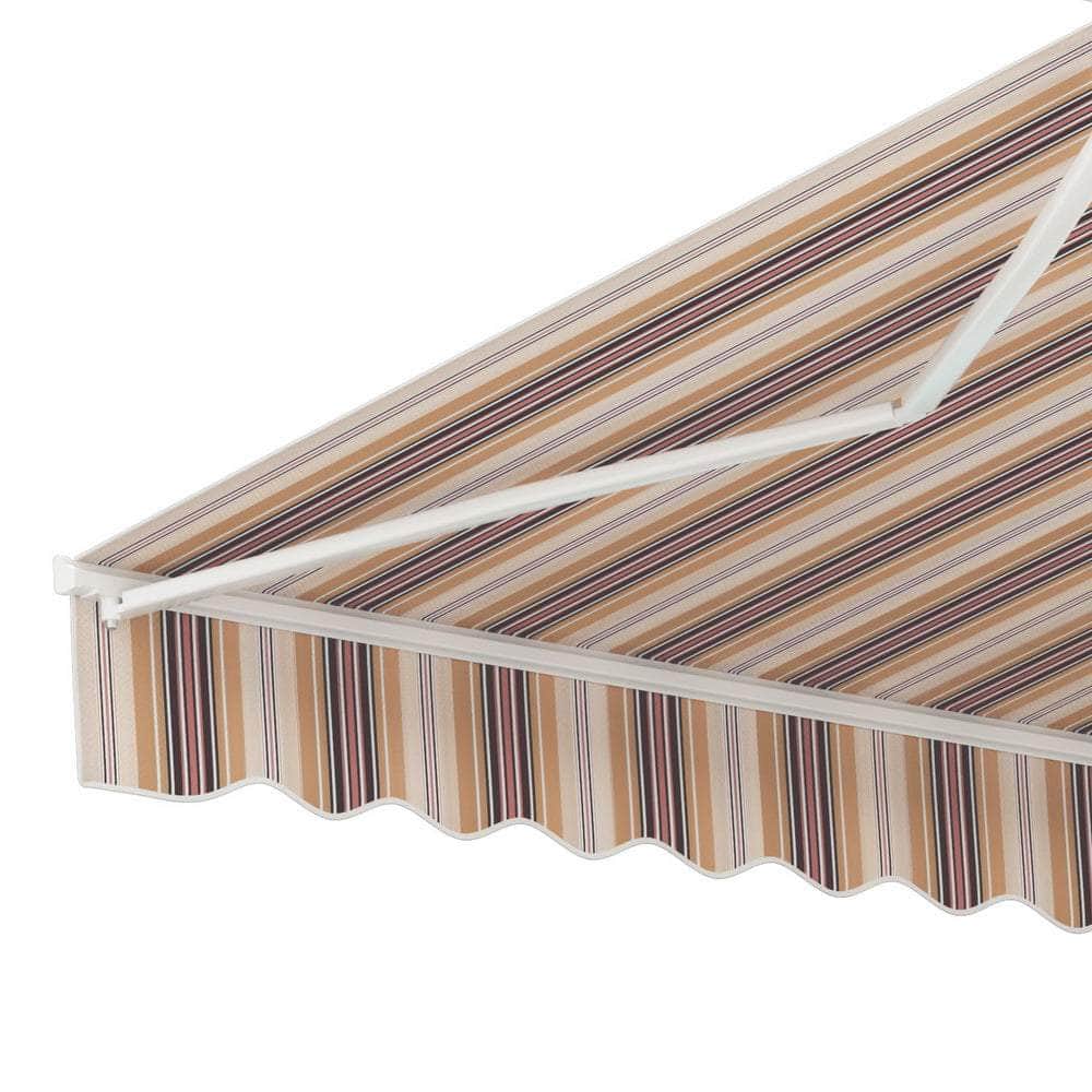 Retractable Folding Arm Awning Manual Sunshade 3Mx2.5M