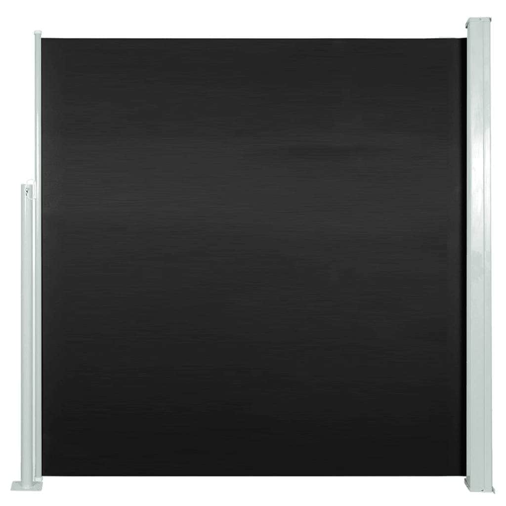 Retractable Side Awning  Black