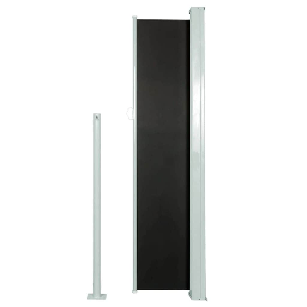 Retractable Side Awning  Black