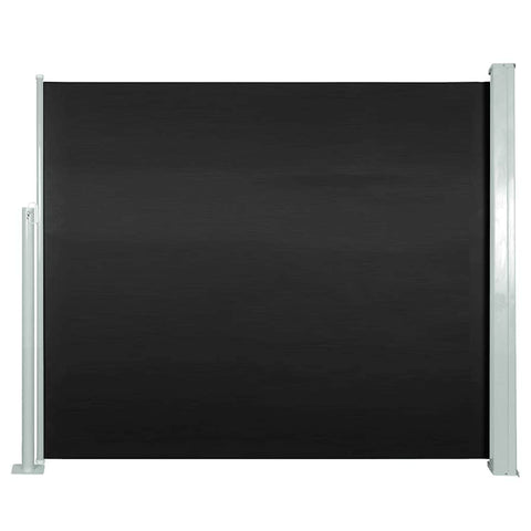 Retractable Side Awning - Black
