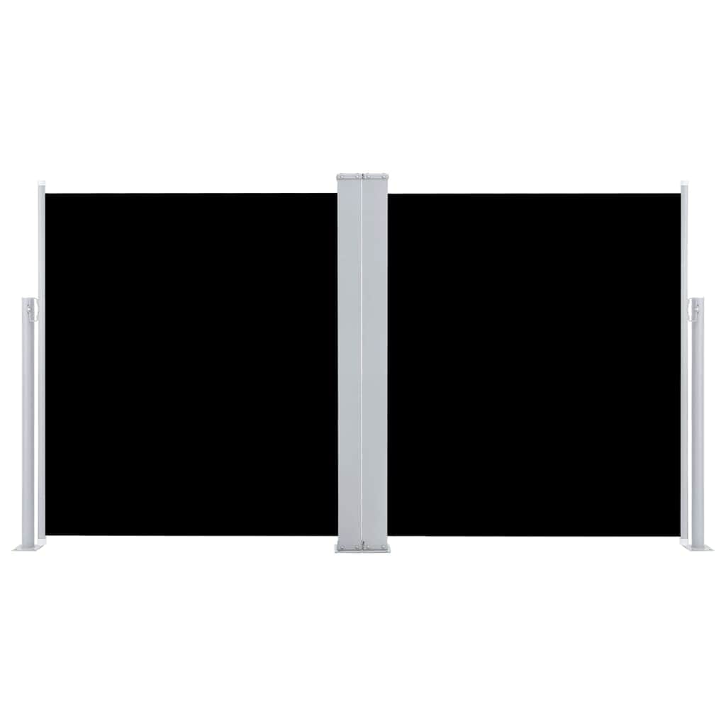 Retractable  Side Awning Black