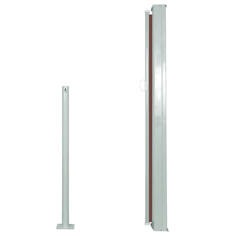 Retractable Side Awning, Brown