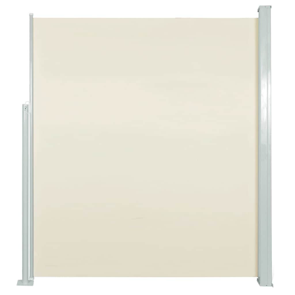 Retractable Side Awning  Cream