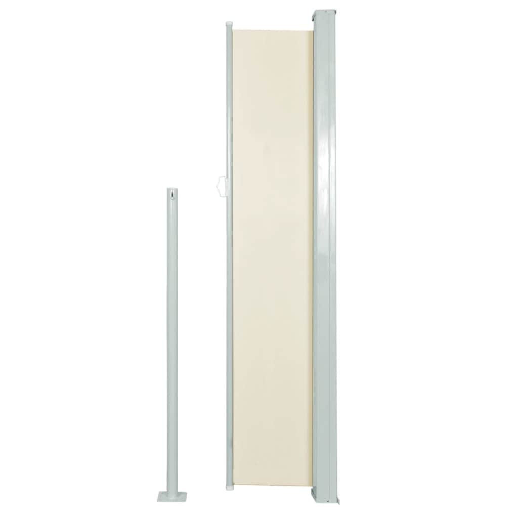 Retractable Side Awning  Cream