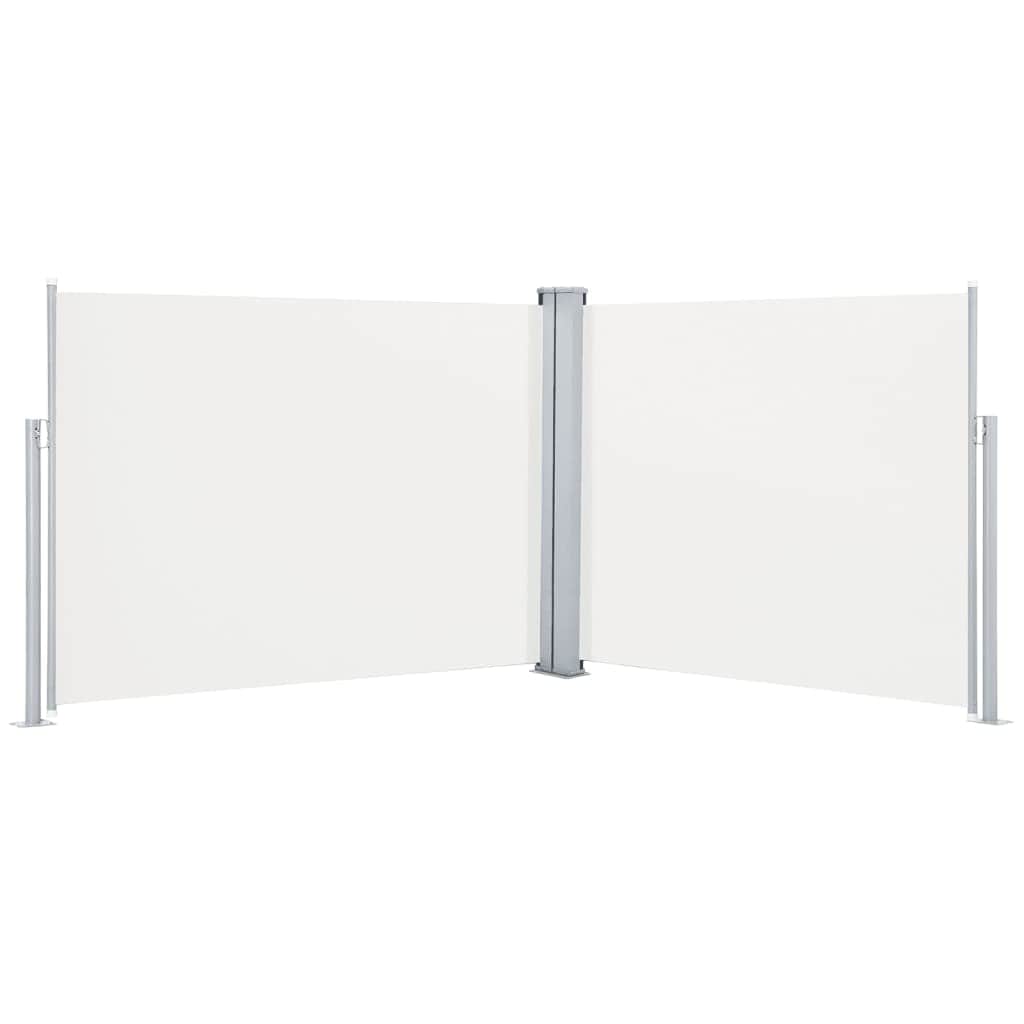 Retractable Side Awning Cream