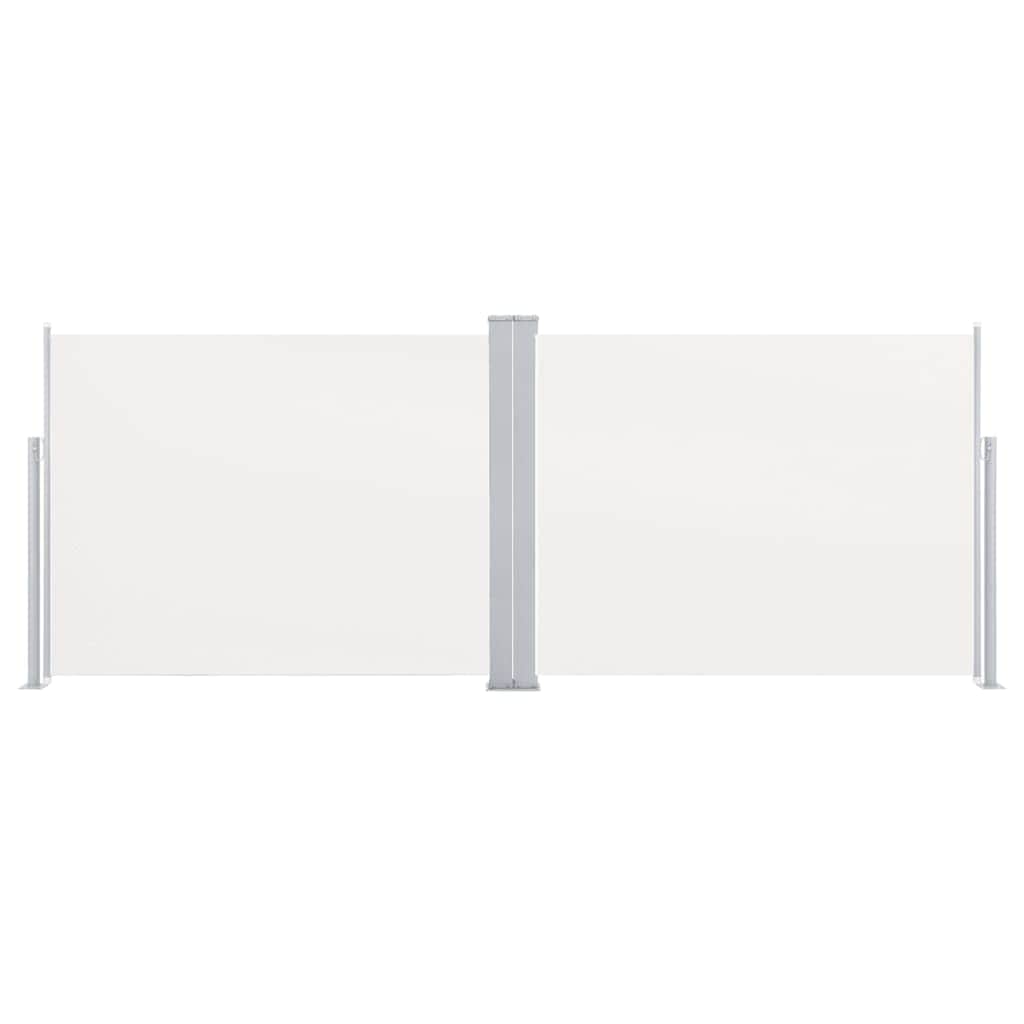 Retractable Side Awning Cream