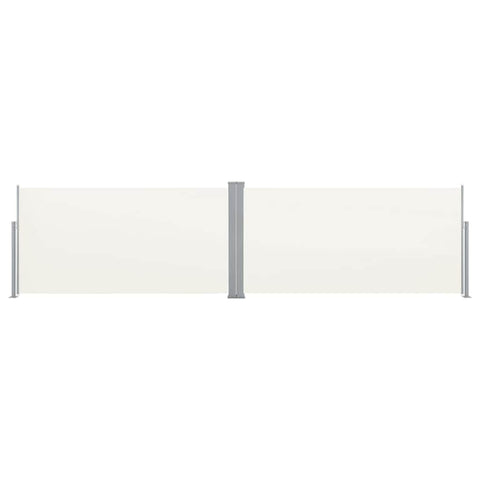 Retractable Side Awning- Cream
