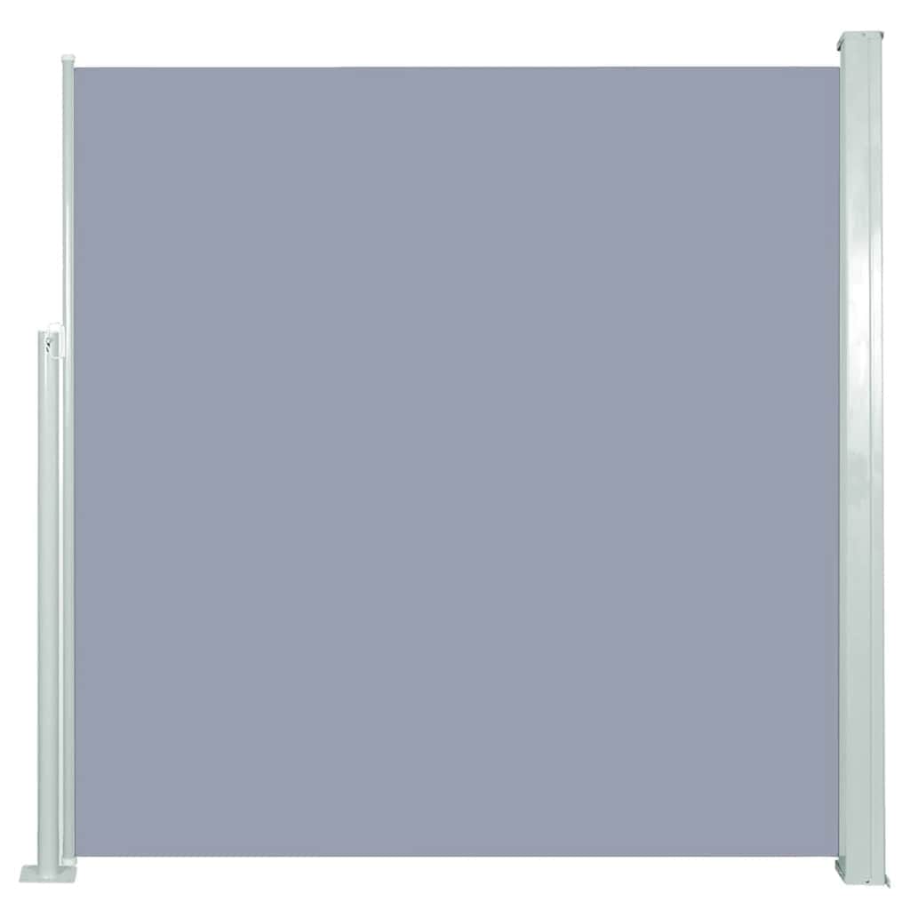 Retractable Side Awning - Grey