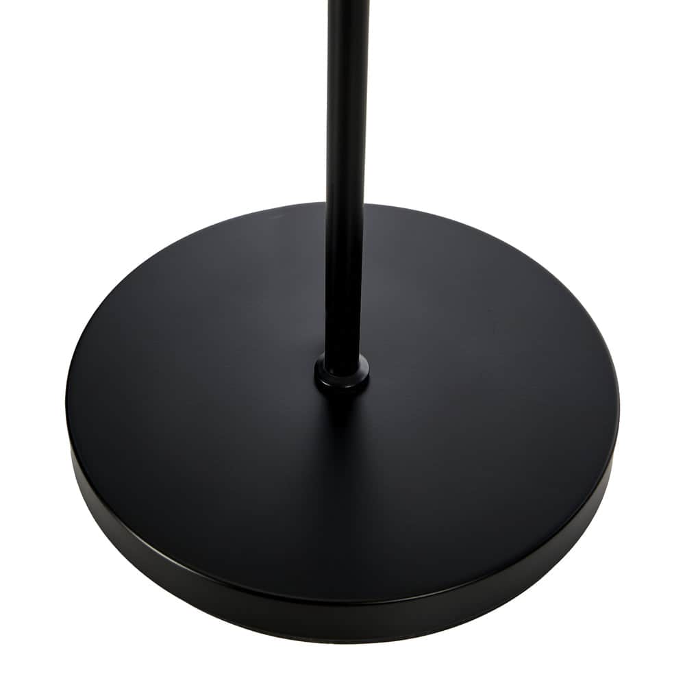 Retro Floor Lamp Standing Light Fabric Shade Metal Frame Home Décor