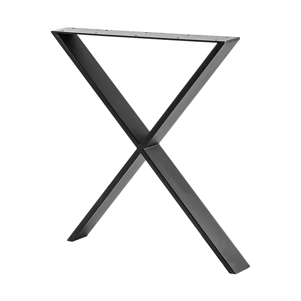 Retro Industrial X-Shaped Table Bench Legs