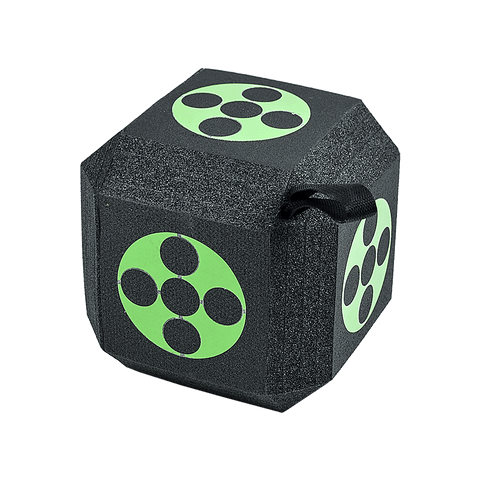 Reusable 18-Sided 3D Archery Dice Target Cube