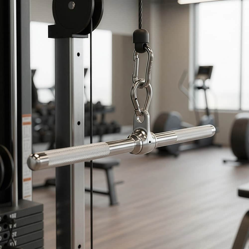 Revolving Straight Bar Cable Attachment