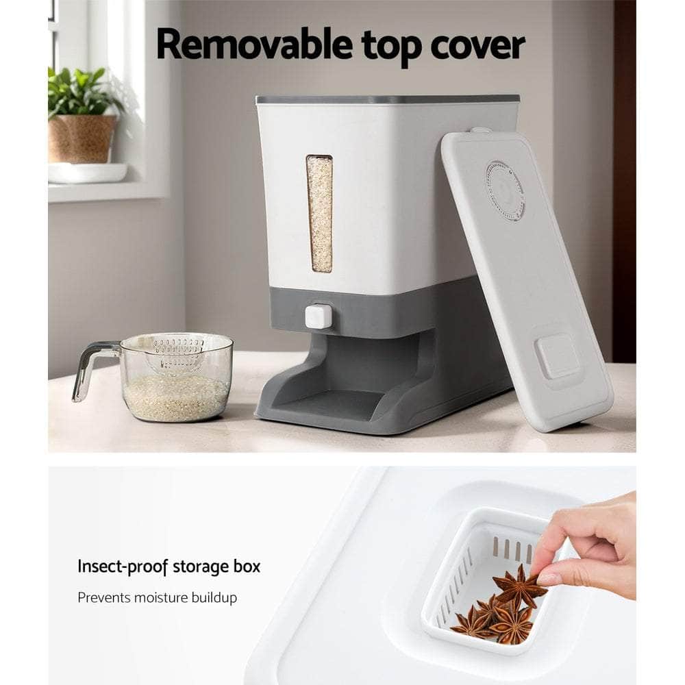 Rice Cereal Dispenser Grain Container 12KG