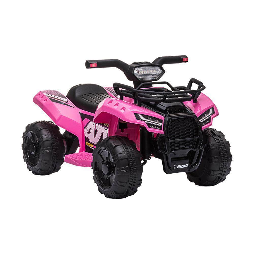 Ride On Car Electric ATV Bike Vehicle for Toddlers Kids Rechargeable Pink