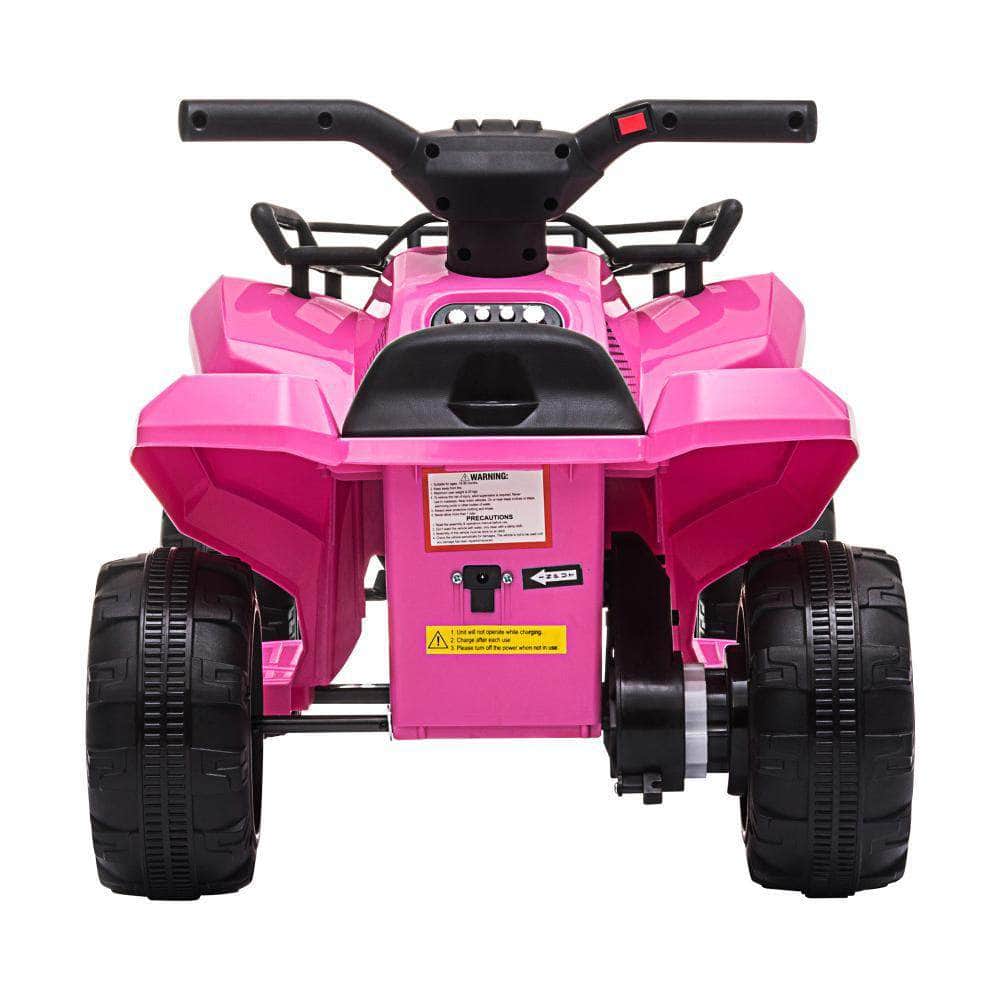 Ride On Car Electric ATV Bike Vehicle for Toddlers Kids Rechargeable Pink