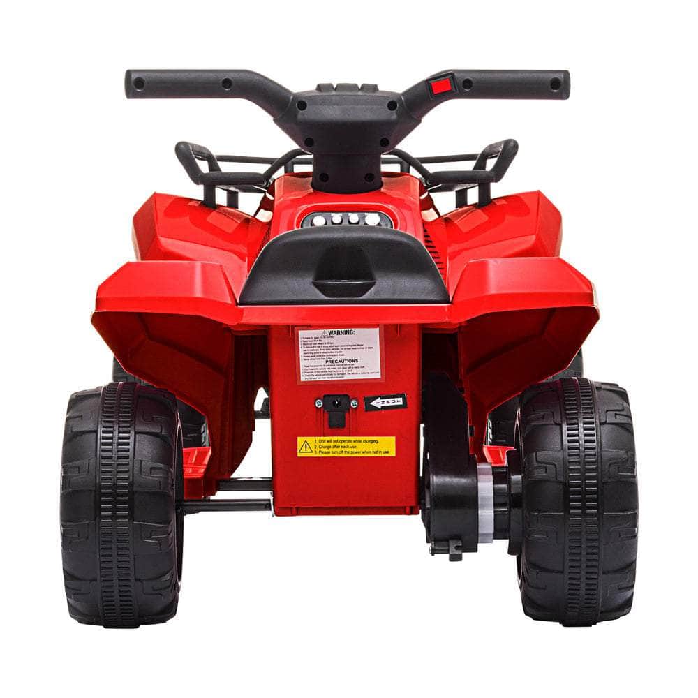 Ride On Car Electric ATV Bike Vehicle for Toddlers Kids Rechargeable Red