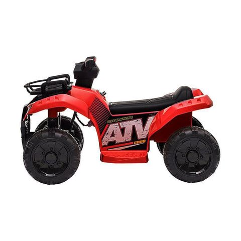 Ride On Car Electric ATV Bike Vehicle for Toddlers Kids Rechargeable Red