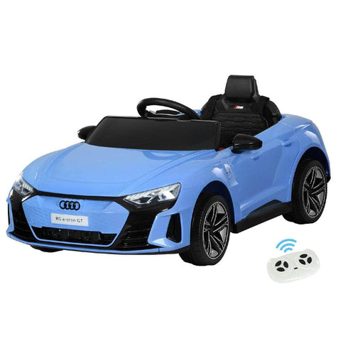 Ride On Car Electric Sports Toy Cars RS e-tron GT Licensed Blue 12V