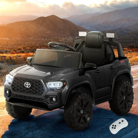 Ride On Car Kids Electric Toy Cars Tacoma Off Road Jeep 12V Battery Black