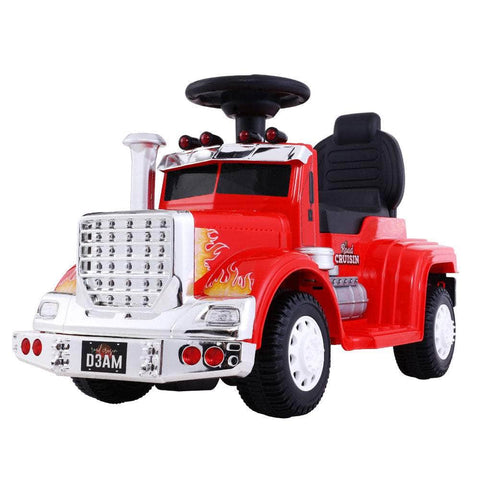 Rigo Kids Electric Ride On Car Truck Motorcycle Motorbike Toy Cars Red