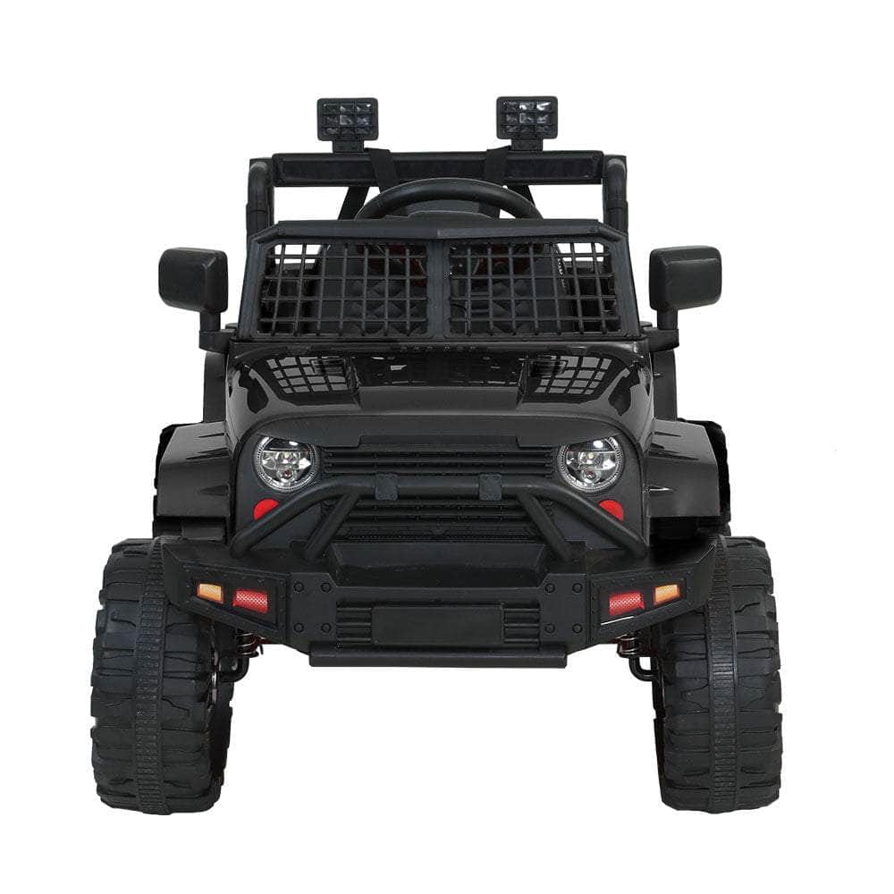 Rigo Kids Electric 12V Car Toys Jeep - Black