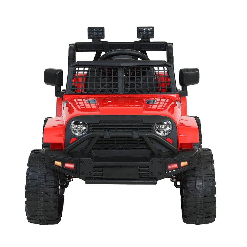 Rigo Kids Electric 12V Car Toys Jeep - Red