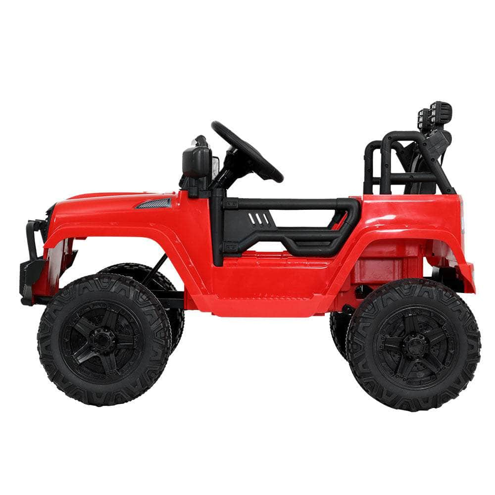 Rigo Kids Electric 12V Car Toys Jeep - Red