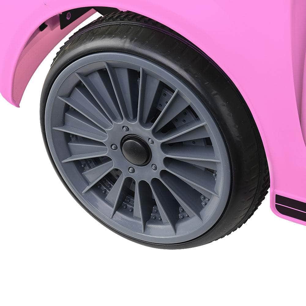 Rigo Kids Electric Ride On Car Toys Cars Headlight Music Remote Control 12V Pink