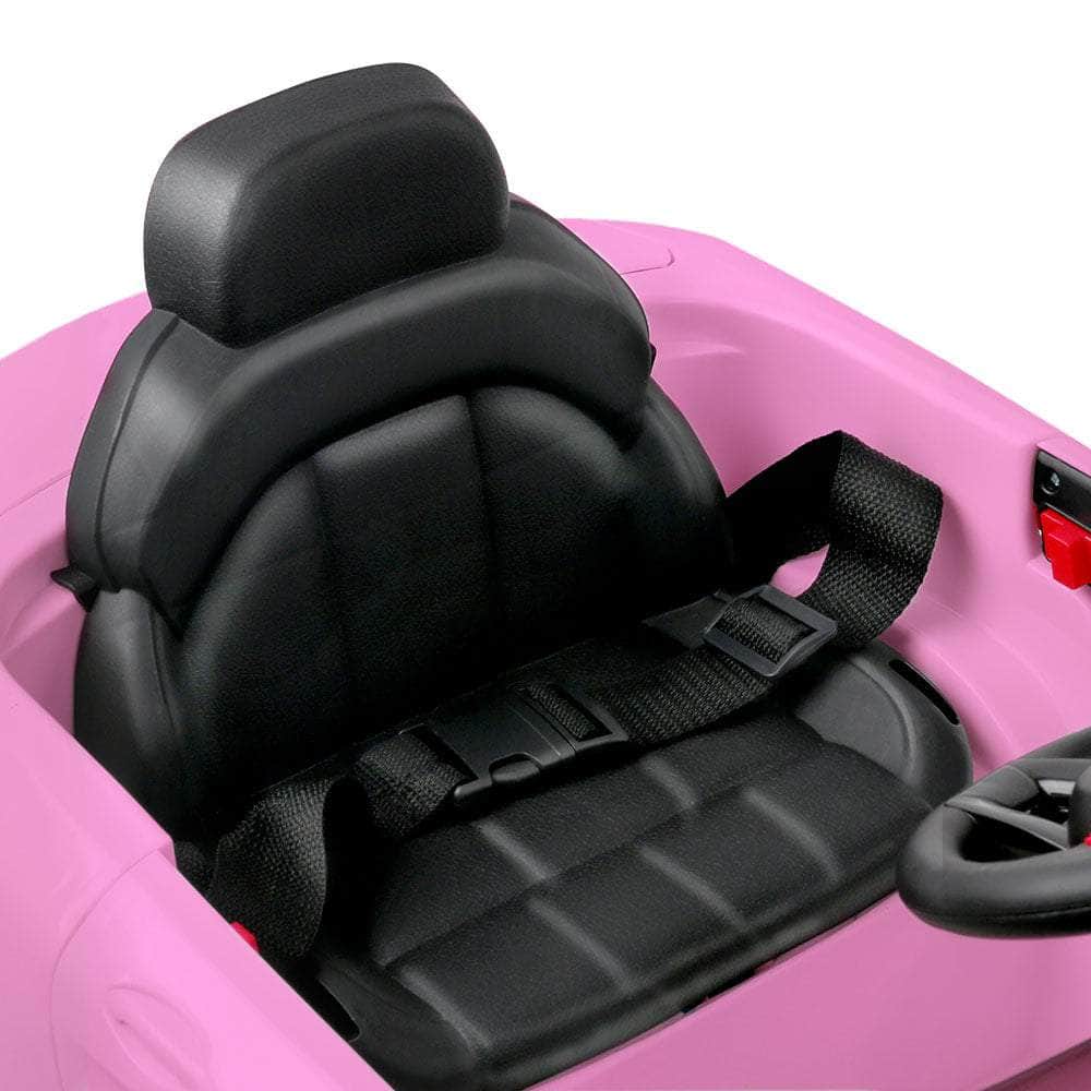 Rigo Kids Electric Ride On Car Toys Cars Headlight Music Remote Control 12V Pink