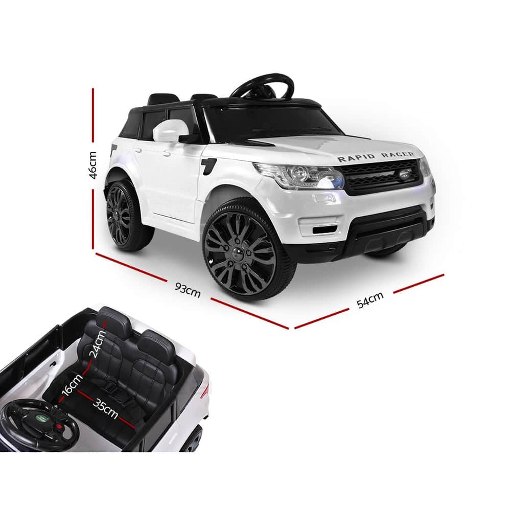 Rigo Kids Electric Suv, 12V, White