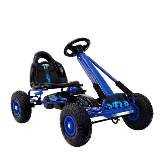 Rigo Kids Pedal Ride On Toys Racing Bike Rubber Tyre