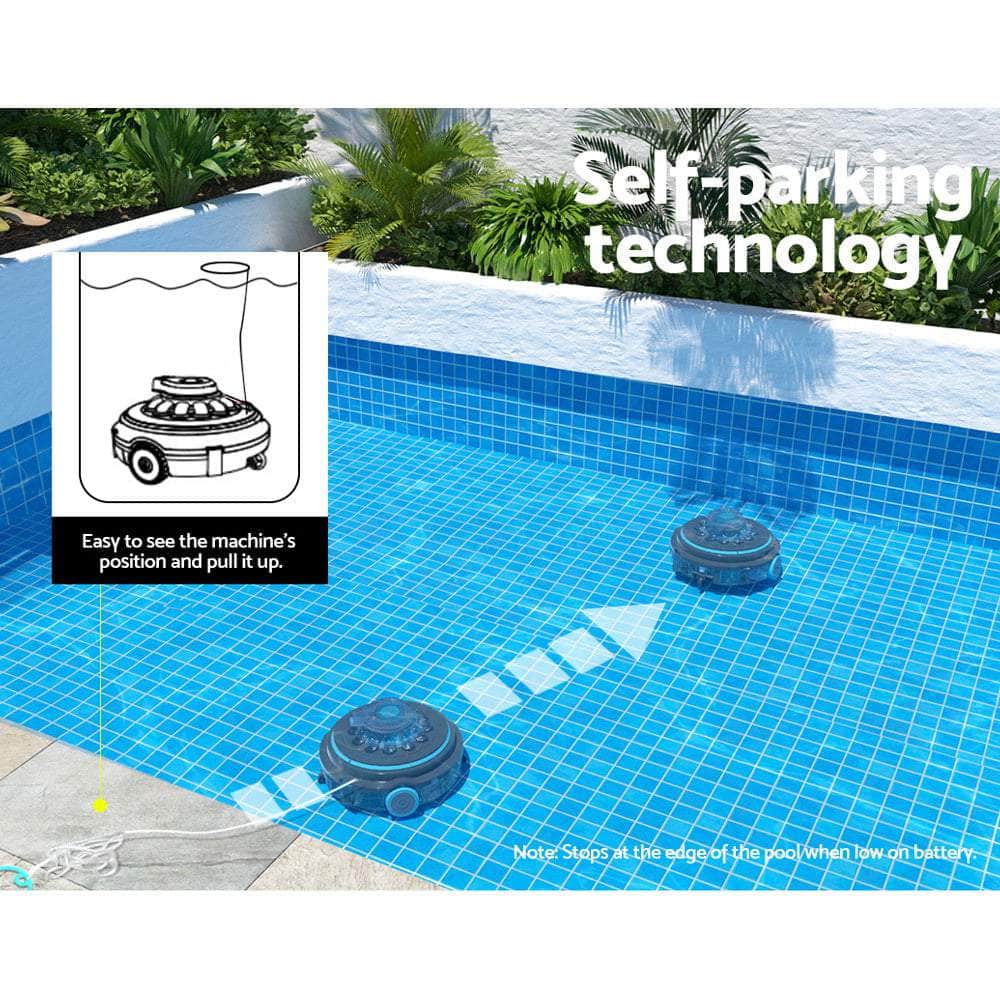 Robotic Pool Cleaner Automatic Vacuum Robot Swimming Cordless